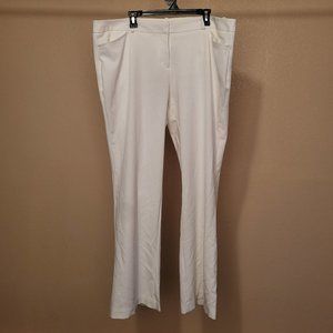 Plus Size 20 White Slacks